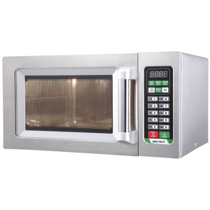 Winco EMW-1000ST Spectrum™ 0.9 Cu.ft Touch Control Commercial Microwave, 1000w, 120v, ETL Listed, 1 each