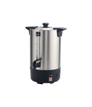 Winco EWB-50A 50-Cup 2.1 Gal Stainless Steel Hot Water Boiler Dispenser, 120v, 1300w, ETL Listed, 1 each