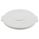 WINCO FCW-10L LID FOR 10 GAL ROUND WHITE PLASTIC CONTAINERS