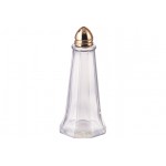 WINCO G-111 TOWER GLASS SHAKERS, BRASS TOPS, 1 OZ, 1 DZ / PACK
