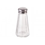 WINCO G-117 GLASS SHAKERS, 3 OZ, ROUND GLASS PANELED WITH MUSHROOM TOPS, 1 DZ / PACK