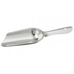 WINCO IS-4 4 OZ STAINLESS STEEL ICE SCOOP