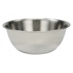 WINCO MXBH-300M 3 QT STAINLESS STEEL MIXING BOWL, HEAVY-DUTY, 0.6 MM THICK