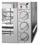 Waring WCO250X Quarter-Size Convection Oven, 2.98 Cuft, 120v, 1700w, 21 x 19 x 12 inch, NSF Listed