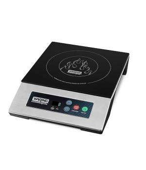 Waring WIH200 Commercial Light Duty Induction Cooktop Range, 120v, 1800w, NSF Listed