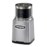 WARING WSG60 3-CUP WET | DRY SPICE GRINDER, 1 HP, 320 RPM, 120 V, 720 W, 6-1/4 AMP, ETLus | NSF LISTED